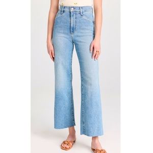 Favorite Daughter The Mischa Super High Rise Wide Leg Ankle Jeans